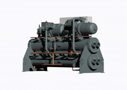 Variable-speed water-cooled chiller