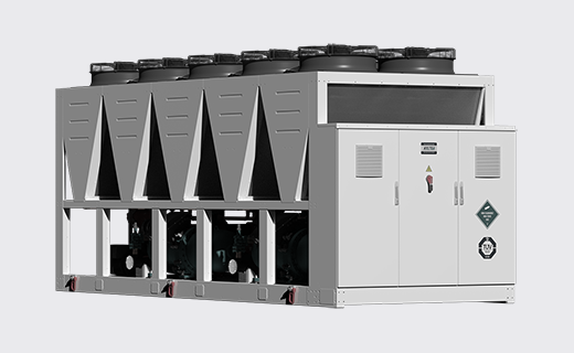 Air-cooled screw chiller