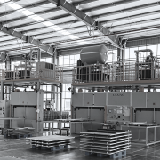 MCHE helium leak test station